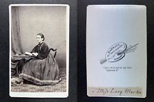 Barrat, Torquay, Miss Lucy Martin Vintage CDV Albumen Print. picture