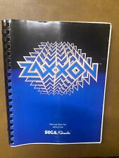 Original 1982 Sega/Gremlin Zaxxon Arcade Video Game Manual Schematics 131 Pages picture
