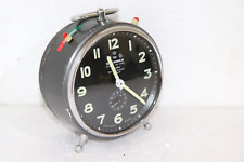 Vintage WEHrLe Three In One Alarm Clock Made In Germany 1960 Excellent Condition picture