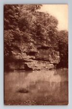 Parke County IN-Indiana, Turkey Run State Park, Hawk's Nest, Vintage Postcard picture