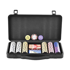 Poker Chip Set 300-Piece Poker Set Complete Poker Playing Game Set picture