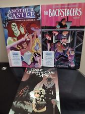 Lot of 3 YA Comic Books Fantasy Horror Novels Another Castle Backstagers picture