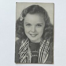 Actress Gloria Jean Photograph Vintage Arcade Exhibit Card Golden Age picture