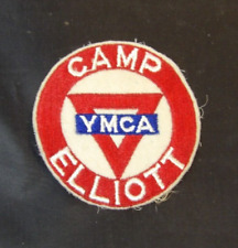 Vintage YMCA Camp Felt Patch Minnow Club 1940's to 1950's picture