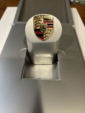 Extremely Rare Porsche desktop aluminum pylon with Porsche original Crest picture