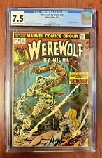 Werewolf By Night #13 (1974) CGC 7.5 1st Appearance Of Topaz picture
