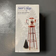 department 56 original snow village NEW Brand  Accessory  RED CUP WATERTOWER picture