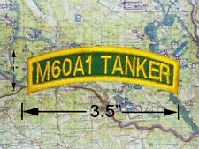 M60 A1 Tanker Tab Green Gold Q17 picture