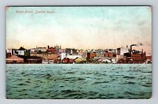 Seattle WA-Washington, View Of Water Front, Antique, Vintage Postcard picture