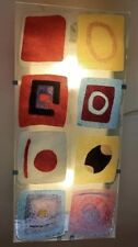 Vintage IKEA wall lamp Gyllen abstract picture