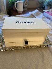 Rare Vintage Chanel Empty Gift Set Case. HTF VTG Collectible Makeup Jewelry Case picture