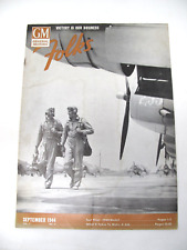1944 GENERAL MOTORS Folks Employee Magazine WWII WAR DOG POW Sackrider Hartzell picture