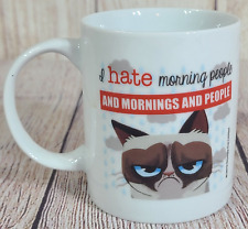Ganz Grumpy Cat Mug I Hate Morning People Coffee Mug Cup White 4