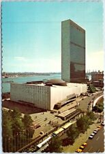 Postcard United Nations Headquarters NYC New York USA North America picture