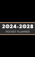 2024-2028 Pocket Planner: 5 Years Monthly and Weekly Calendar From January 20... picture