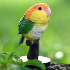 【In-Stock】Animal Heavenly Body White-bellied Caique Pionites Parrot Statue picture