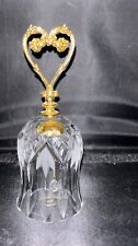KILLARNEY CRYSTAL BELL  22CT GOLD FINISHING picture