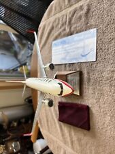 PACMIN Shanghai Boeing 737-400W Model Complete Original Box Base 1/100 Scale. picture