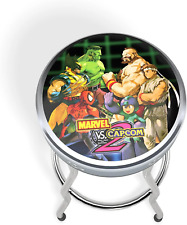 Arcade1Up Marvel VS Capcom 2, Officially Licensed Adjustable Stool with Chrome-P picture