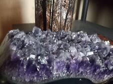 6LB Natural Healing Amethyst Quartz Cluster Crystal. picture