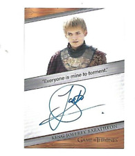 Game of Thrones Art & Images Jack Gleeson as King Joffrey Baratheon Autograph picture