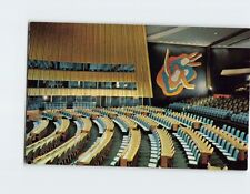 Postcard General Assembly Hall United Nations New York City New York USA picture
