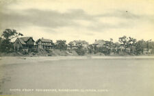 CT Clinton 1908-29 antique postcard HOMES AT RIDGEWOOD OVERLOOKING OCEAN CONN picture