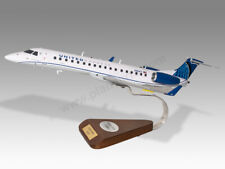 Embraer ERJ-145XR United Airlines Solid Mahogany Wood Handcrafted Display Model picture