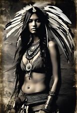 Native American Female Tintype Series C10049RP picture