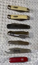 Lot Of 7 Mostly Vintage Various Pocket Knives picture