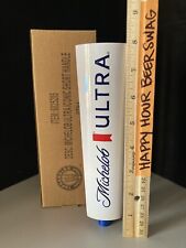 New Michelob Ultra Short Beer Tap Handle For Kegerator Pull Budweiser Lot B3 picture