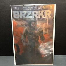 BRZRKR #1 - 1st Print - Grampa Foil Trade - Keanu Reeves picture