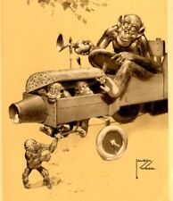 1937 Minnesota Mining & Mfg. Co Letter  Lawson Wood Monkey Cover Art St Paul MN picture