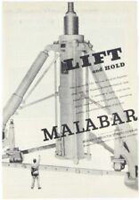 Vintage 1945 Menasco Malabar Mechanical Jack Lift Tool Print Ad picture