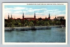 Tampa FL-Florida, Hillsboro River, Tampa Bay Hotel, Plant Park Vintage Postcard picture