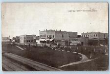 c1910's Partial View Building Railway Dirt Road Raymond Minnesota MN Postcard picture