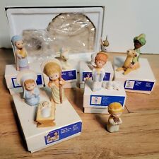 Vintage Hallmark 1982 Mary Hamilton Nativity Figurines  picture