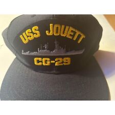 USS JOUETT Hat CG-29 Ship Black Made in USA Cap-10 picture