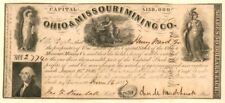 Ohio and Missouri Mining Co. - Stock Certificate - Mining Stocks picture