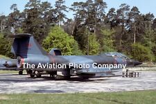 Canadian Air Force 1 CAG Lockheed CF-104D Starfighter 104634 (1981) Photograph picture