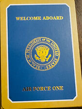 President of the United States Air Force One Welcome Aboard VVIP Playing Cards picture
