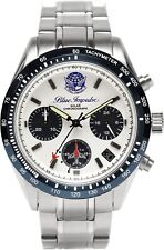 Blue Impulse Watch Men'S Solar Chronograph Made In Japan Biwp001-Wh picture