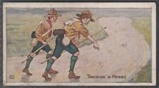 H634 Steinwender-Stoffregen Co., Boy Scouts, 1910's, No 32, Tracking a Horse picture