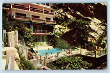 Acapulco Guerrero Mexico Postcard Hotel Mirador Tropical Swimming Pool 1957 picture