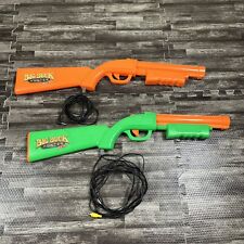 Big Buck Hunter Pro Arcade Game Green & Orange Guns Only - NO SENSOR Untested picture