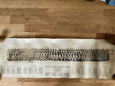 1942 WW2 CAMP LEE VIRGINIA Panoramic Roll Out Photo African American Soldiers picture