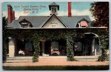Postcard Mark Twain's Summer Home 