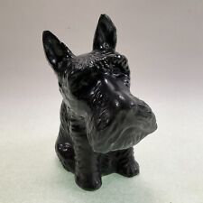 Black Scottie Scottish Terrier Planter - Made in Japan - Expressive Face - 1950s picture
