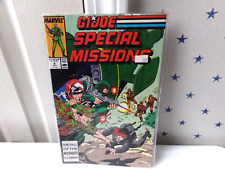 GI Joe Comic Book 8 SPECIAL MISSIONS Vtg #8 1986 Marvel ARAH Real American Hero picture