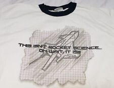 Rare Vintage Walt Disney World Rocket Science Mission Space Ringer T Shirt XL picture
